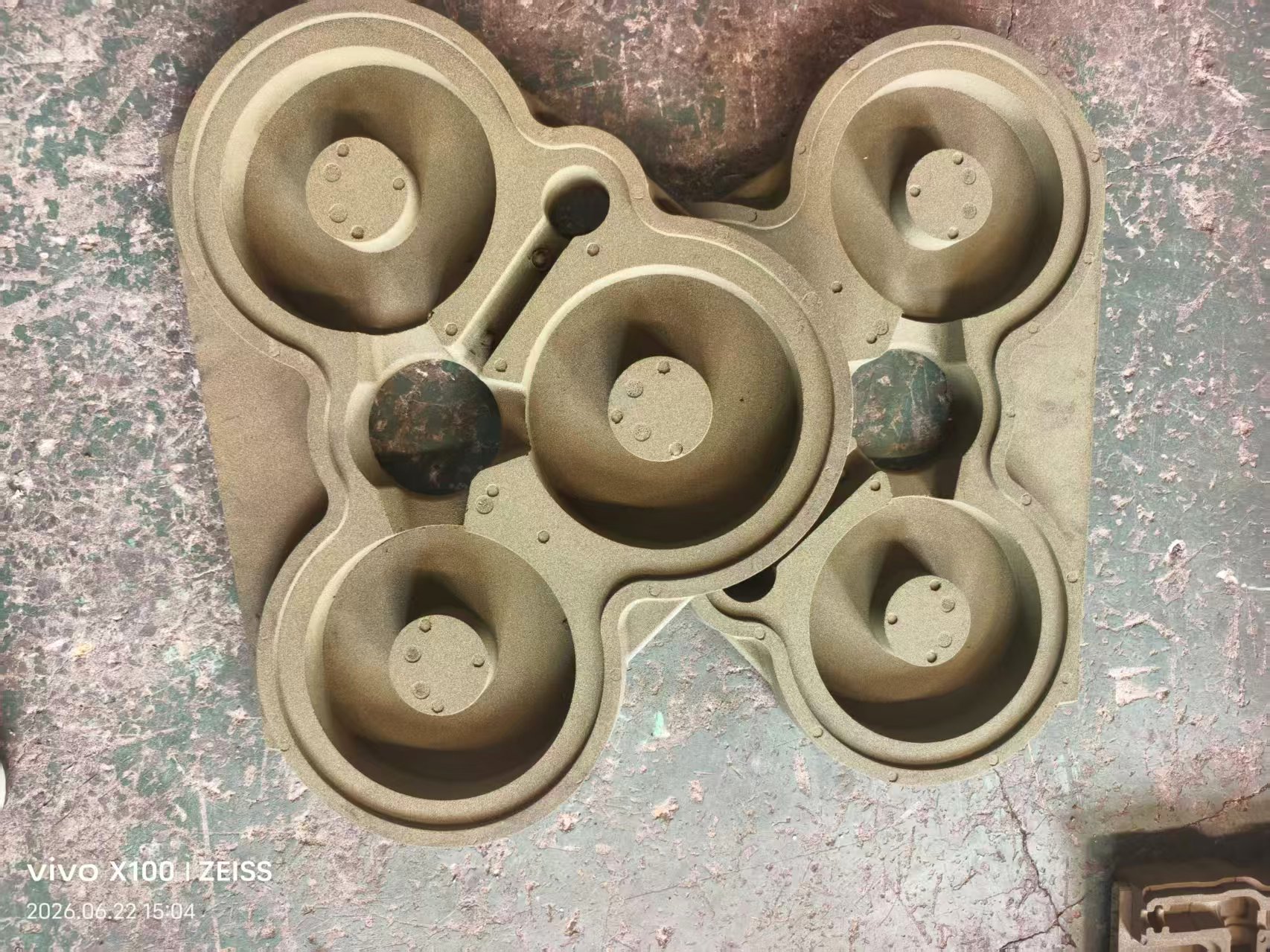 覆膜砂模具